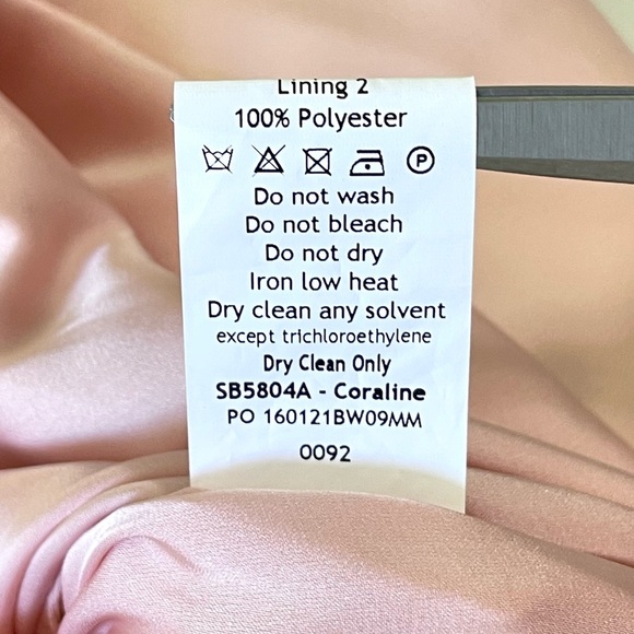 House of CB Coraline Blush Satin Corset Ruched Mini  Dress Large Plus - Picture 16 of 16